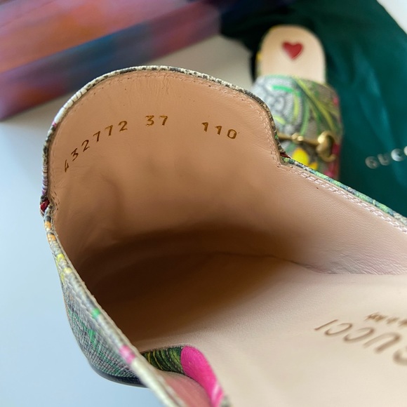 Gucci floral pincetown flats, S 37 - Picture 9 of 10